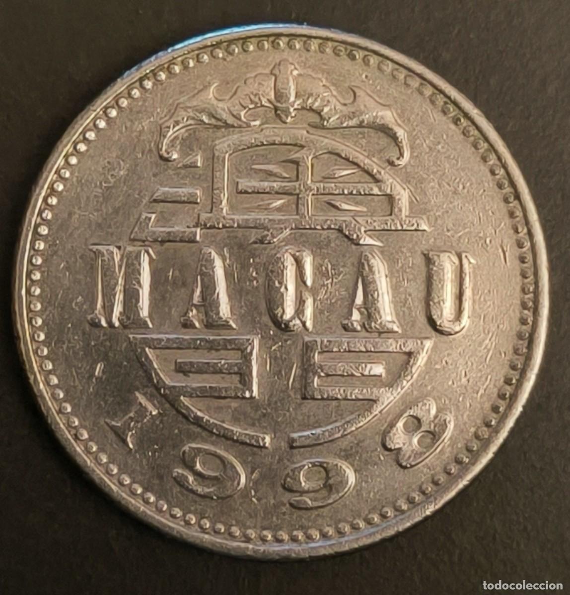 Monedas antiguas de Asia: Macao 1 pataca, 1998 - Foto 1