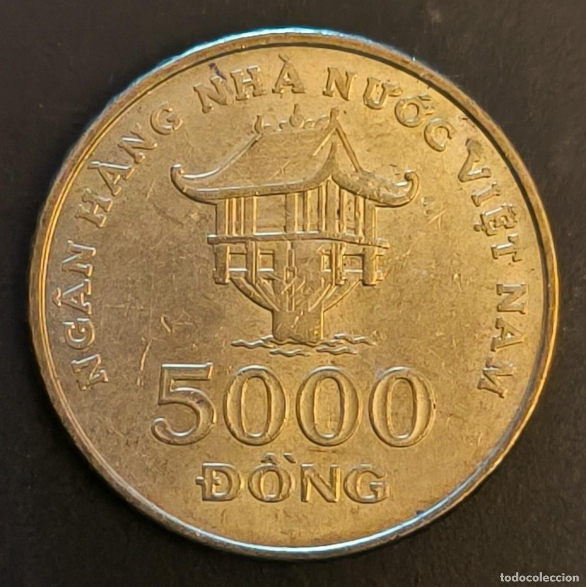 Monedas antiguas de Asia: Vietnam 5000 đồng, 2003 - Foto 2