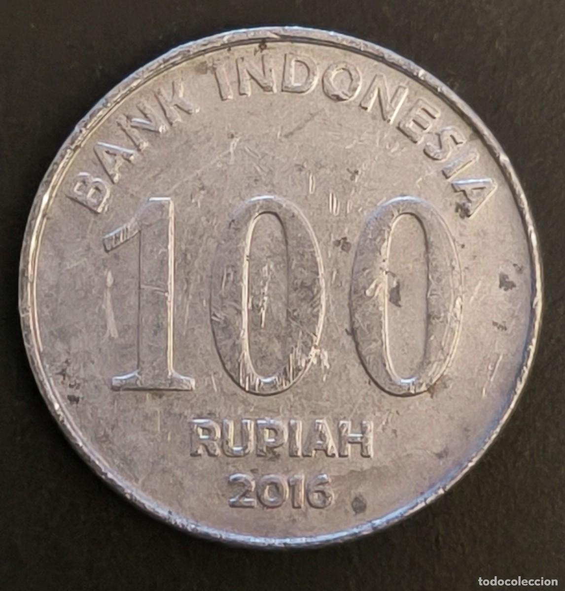 Monedas antiguas de Asia: Indonesia 100 rupias, 2016 - Foto 2