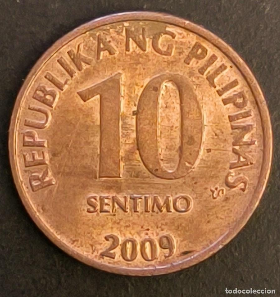 Monedas antiguas de Asia: Filipinas 10 c&eacute;ntimos, 2009 - Foto 1