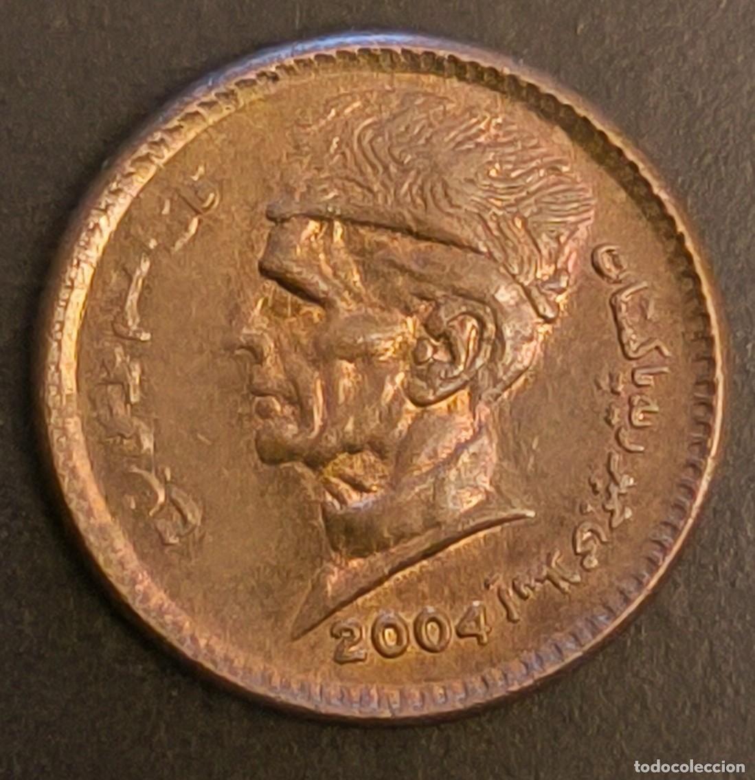 Monedas antiguas de Asia: Pakist&aacute;n 1 rupia, 2004 - Foto 1