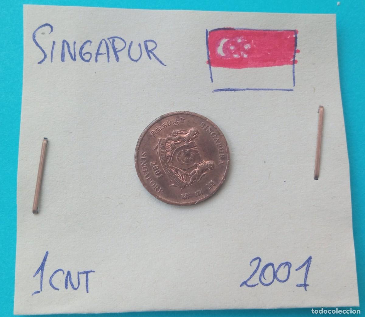 Monedas antiguas de Asia: Singapur 1 Cent - 2001 [Singapore] - Foto 1