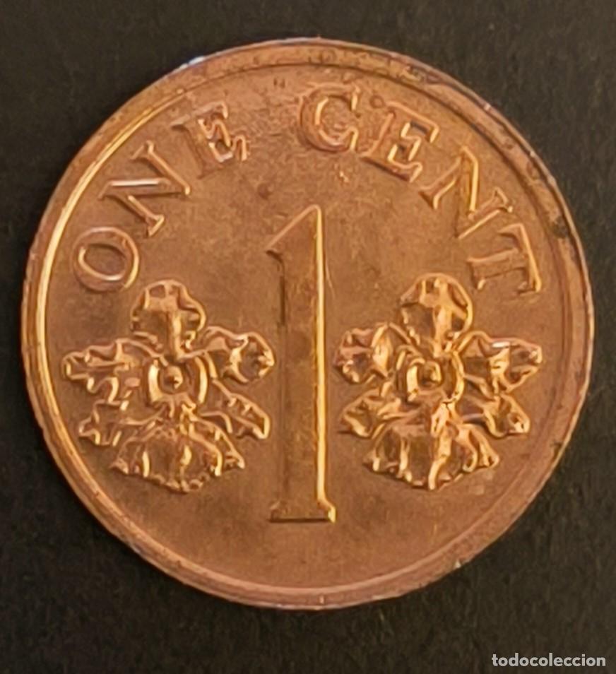 Monedas antiguas de Asia: Singapur 1 centavo, 2000 - Foto 2