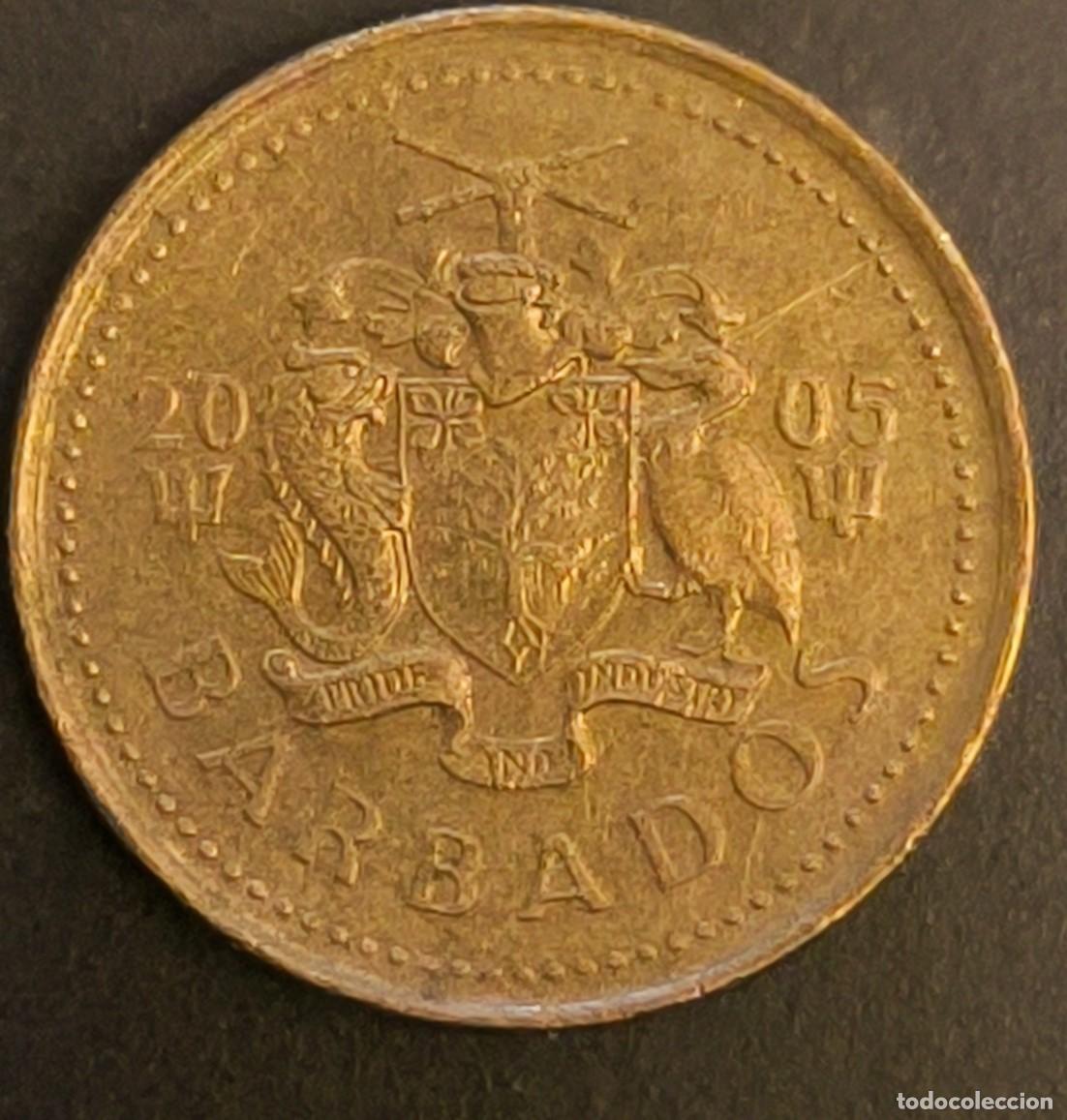 Monedas antiguas de Asia: Barbados 5 centavos, 2005 - Foto 1