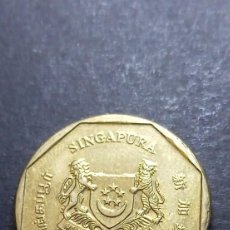 Monedas antiguas de Asia: MONEDA 1 DÓLAR 2006 SINGAPUR