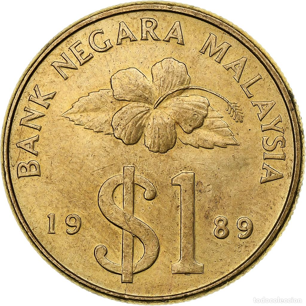Monedas antiguas de Asia: [#1382632] Malasia, Ringgit, 1989 - Foto 2