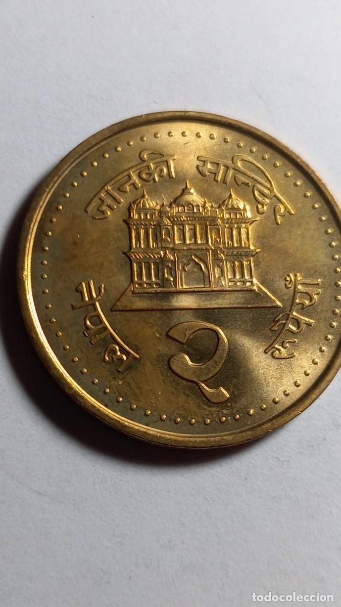 Monedas antiguas de Asia: NEPAL - 2 RUPIA KM1151 - Foto 1