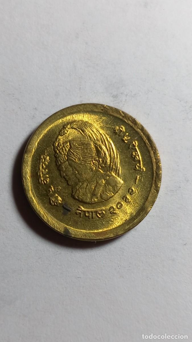 Monedas antiguas de Asia: NEPAL - 10 PAISA KM809