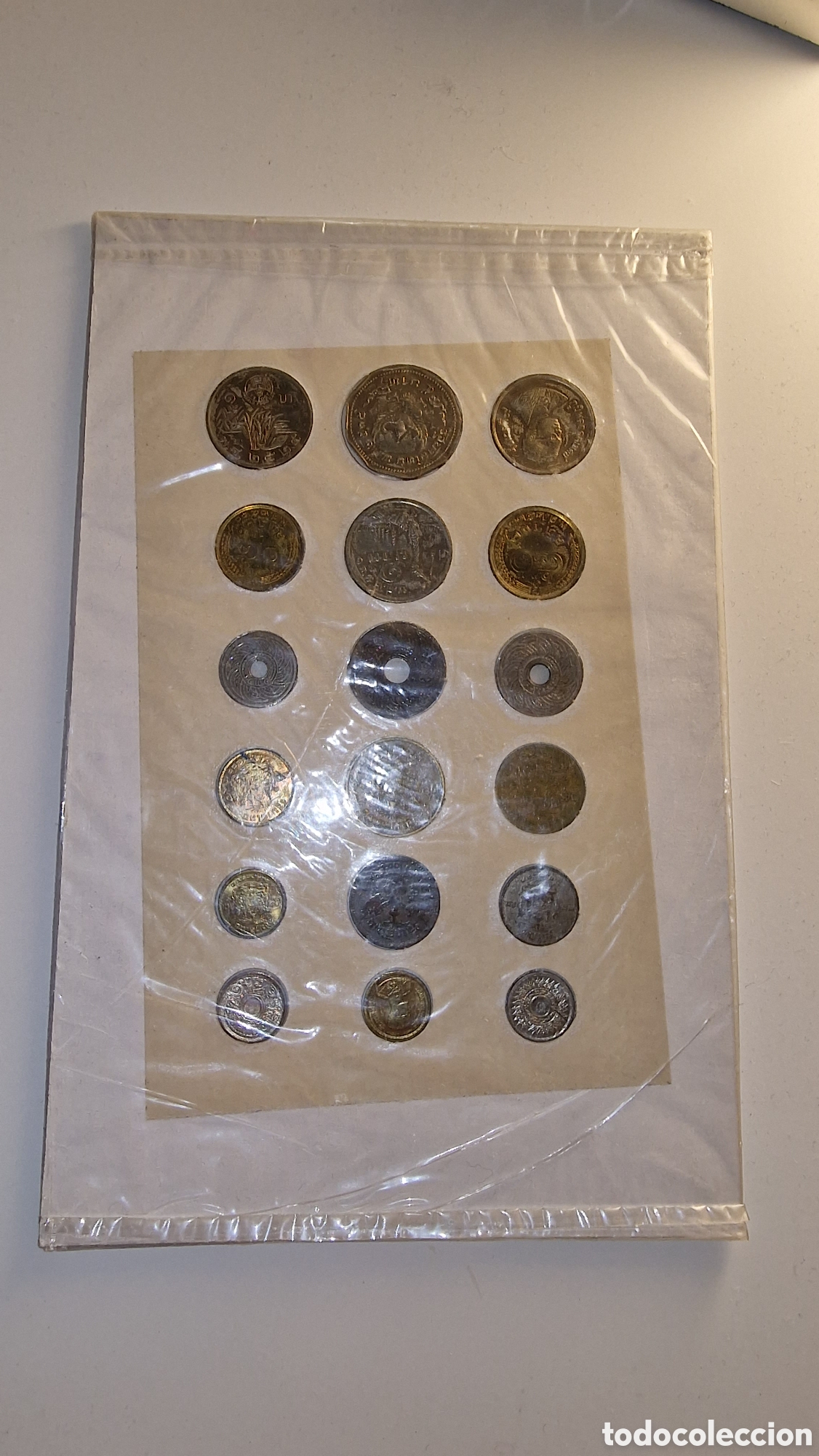 Monedas antiguas de Asia: Coleccion Monedas Tailandia - Foto 2