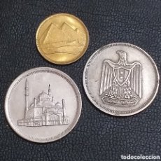 Monedas antiguas de Asia: EGIPTO 3 MONEDAS DISTINTAS