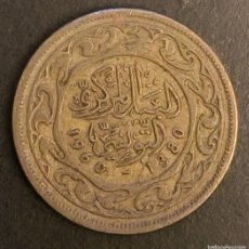 Monedas antiguas de Asia: TÚNEZ 10 MILLIMES, 1380 (1960)