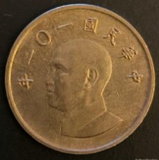 Monedas antiguas de Asia: TAIWÁN 1 DÓLAR, 101 (2012)