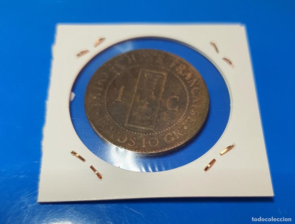 Monedas antiguas de Asia: INDOCHINA FRANCESA. 1 C&Eacute;NTIMO. 1888 - Foto 2