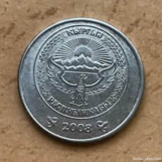 Monedas antiguas de Asia: 1 SOM DE KIRGISTAN. AÑO 2008