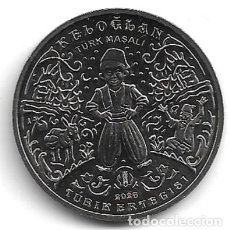 Monete antiche di Asia: KAZAJISTAN,200 TENGUE 2023,KALOGHLAN.