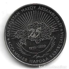 Monedas antiguas de Asia: KAZAJISTAN,100 TENGUE 2020,ASAMBLEA DE KAZAJISTAN.