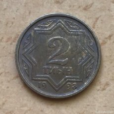 Monedas antiguas de Asia: 2 TYIN DE KAZAJISTÁN. AÑO 1993