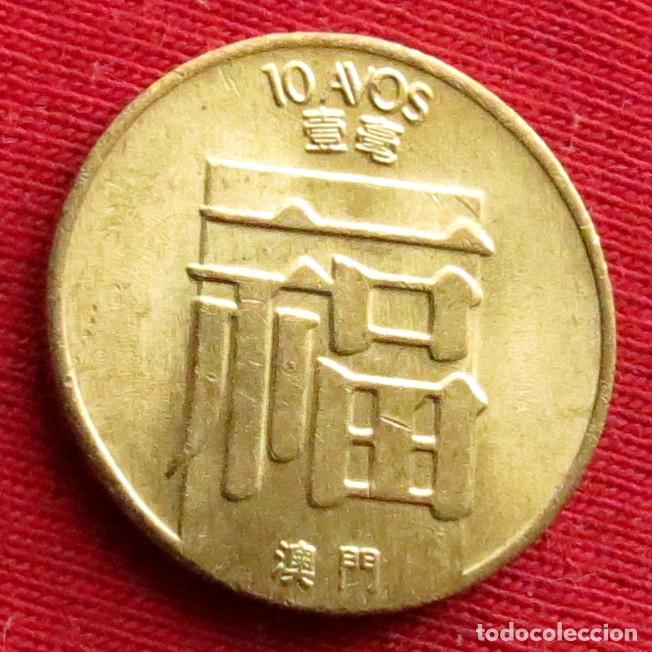 Monedas antiguas de Asia: Macau 10 avos 1982 macao #1 - Foto 1