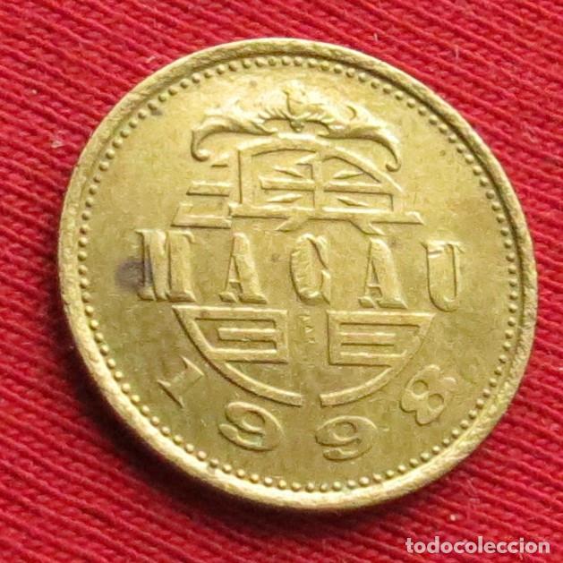 Monedas antiguas de Asia: Macau 10 avos 1998 macao - Foto 2