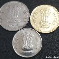 Monedas antiguas de Asia: INDIA 3 MONEDAS DISTINTAS