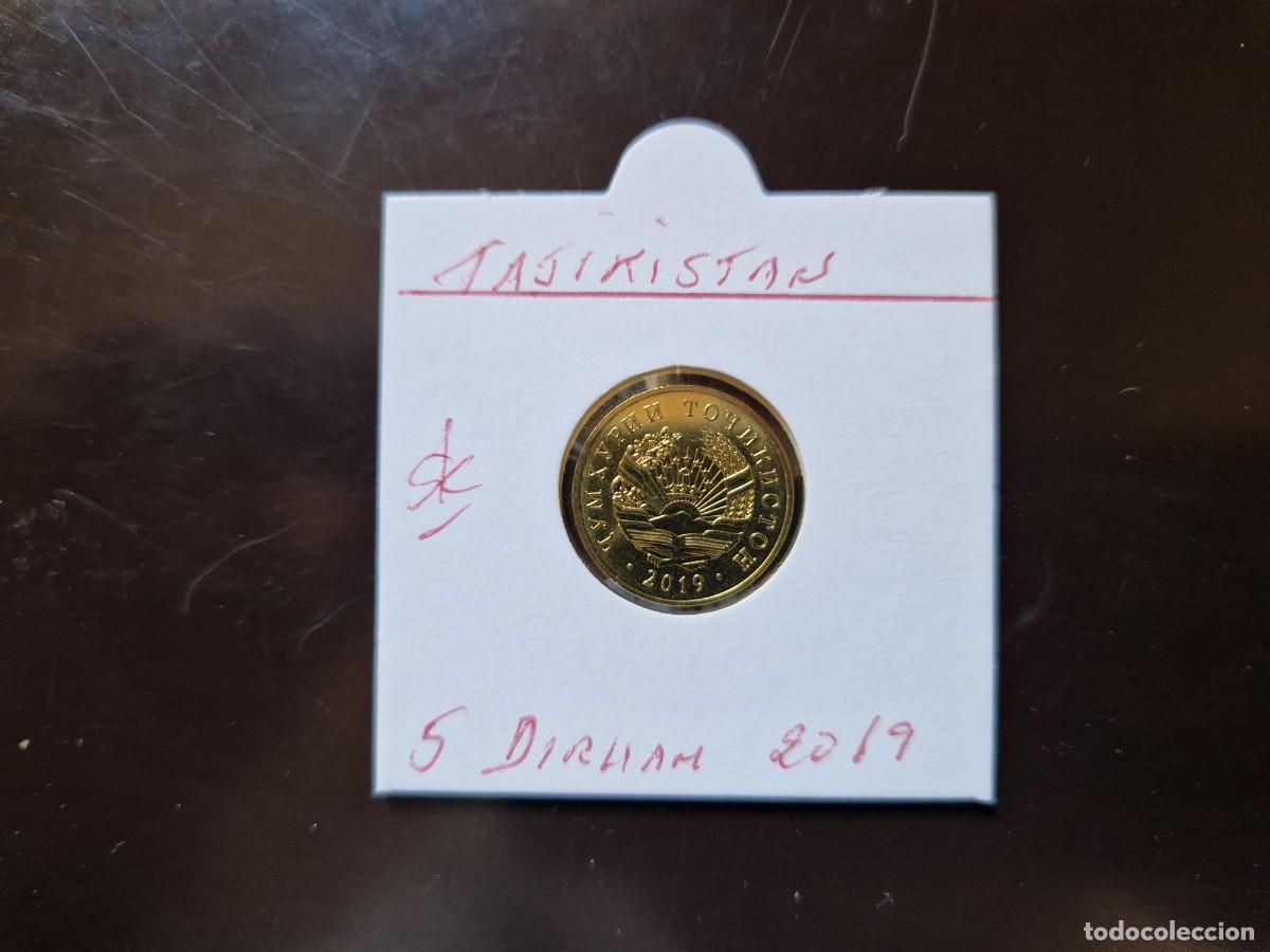 Monedas antiguas de Asia: TAJIKISTAN 5 DIRHAM 2019 S/C - Foto 1