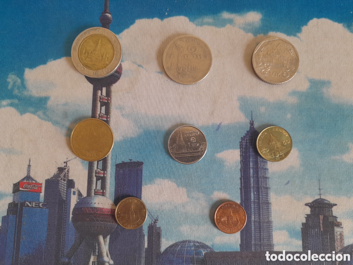 Monedas antiguas de Asia: MONEDAS DE THAILANDIA - Foto 2