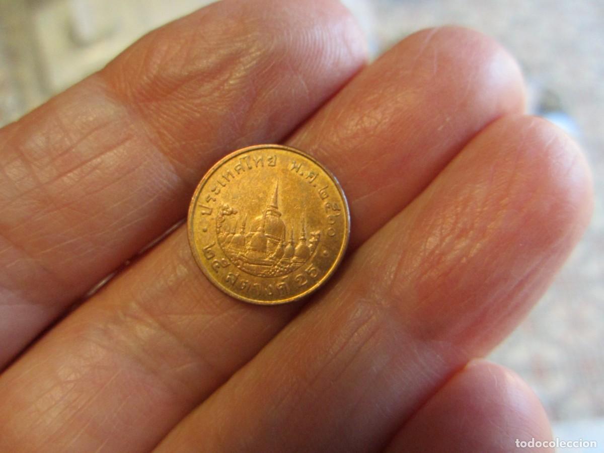 Monedas antiguas de Asia: MONEDA DE THAILANDIA DE 25 SATANG - Foto 2