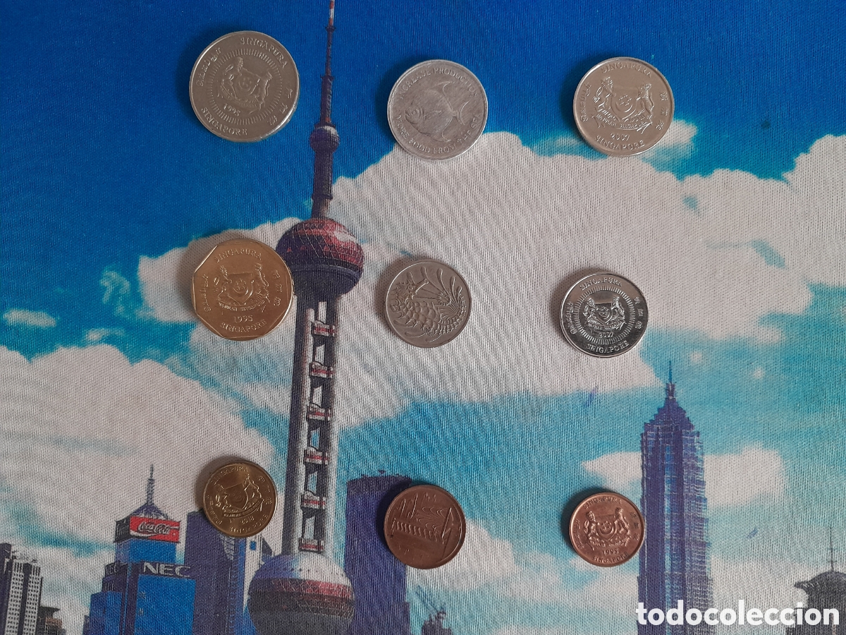 Monedas antiguas de Asia: MONEDAS DE SINGAPUR ASIA - Foto 2