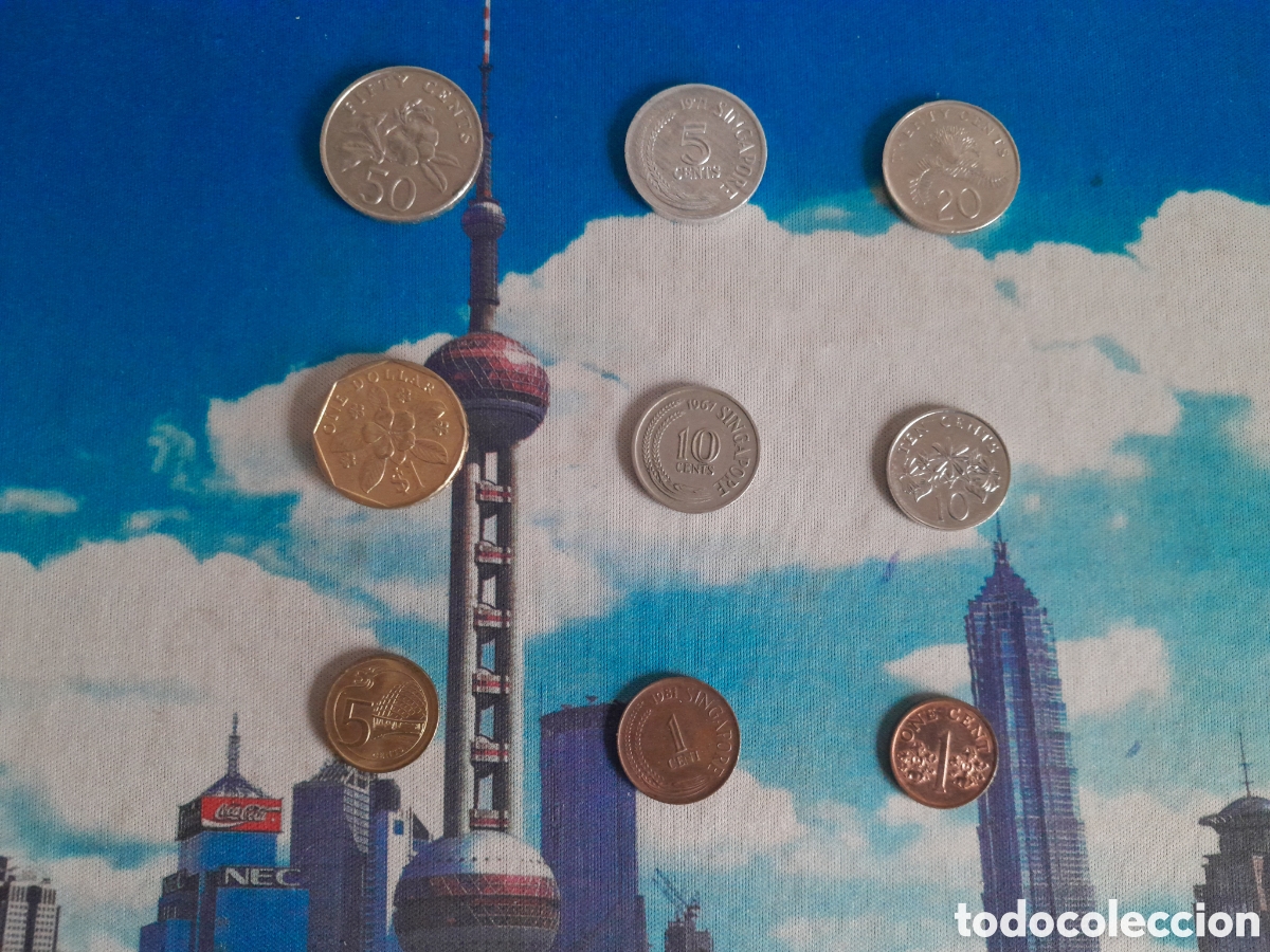 Monedas antiguas de Asia: MONEDAS DE SINGAPUR ASIA - Foto 1