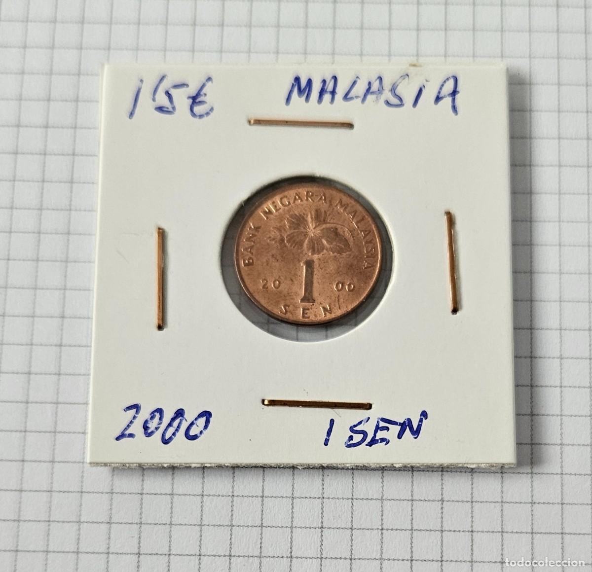 Monedas antiguas de Asia: MONEDA DE MALASIA 2000 &rdquo;1 SEN&rdquo; - Foto 1