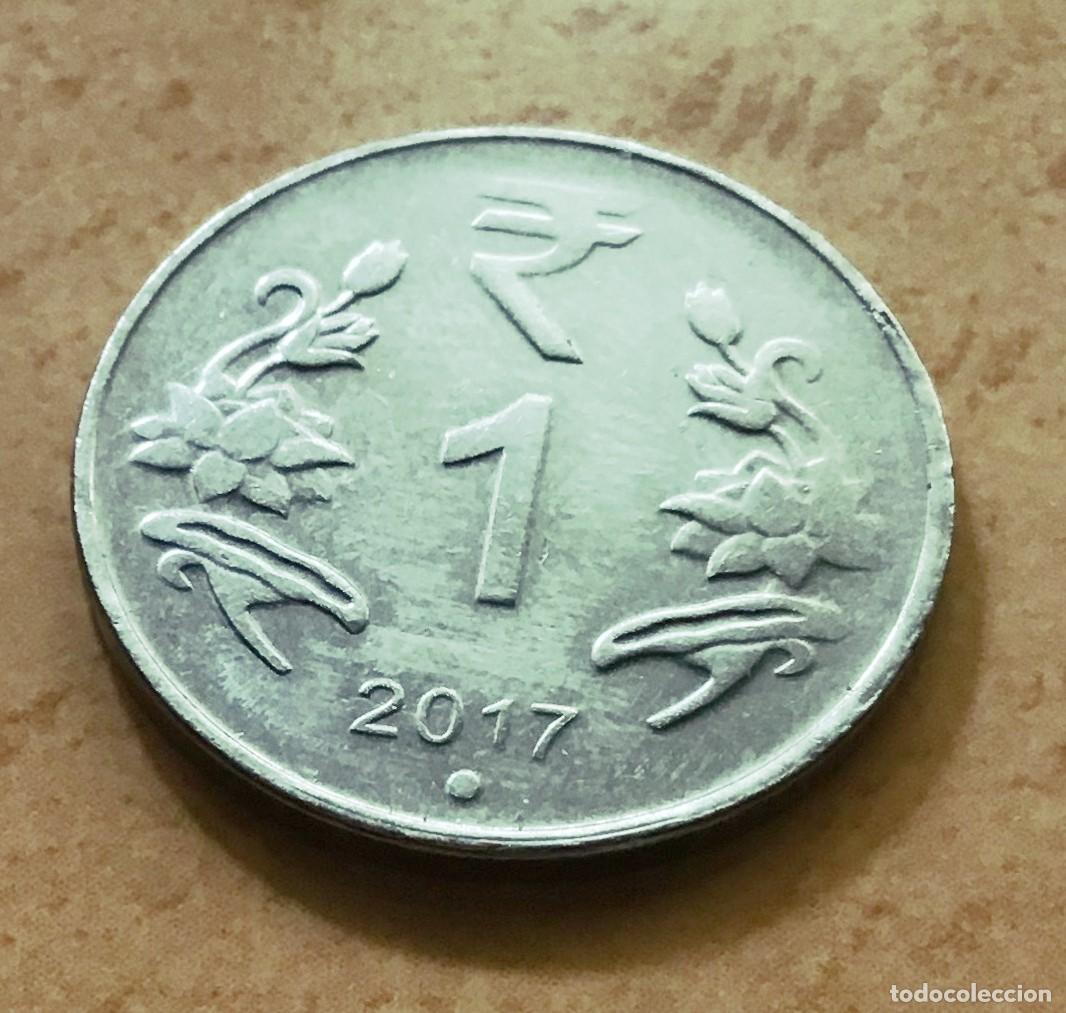 Monedas antiguas de Asia: 1 rupia de India. A&ntilde;o 2017 - Foto 1