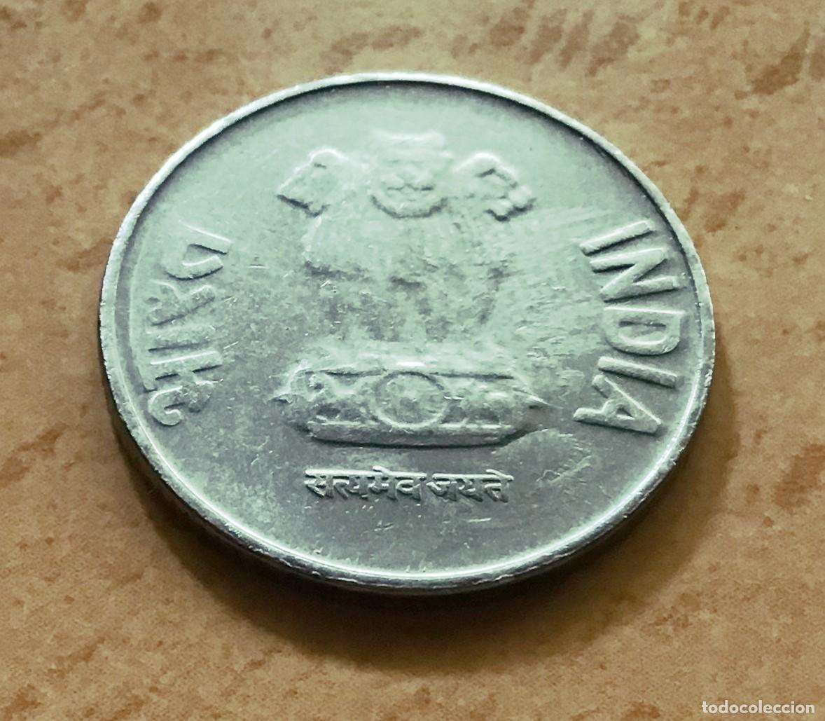 Monedas antiguas de Asia: 1 rupia de India. A&ntilde;o 2017 - Foto 2