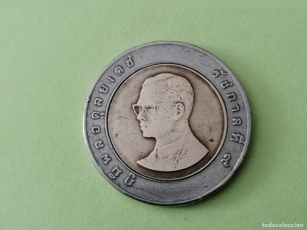 Monedas antiguas de Asia: Moneda, Tailandia, 10 bat , , MBC - Foto 2