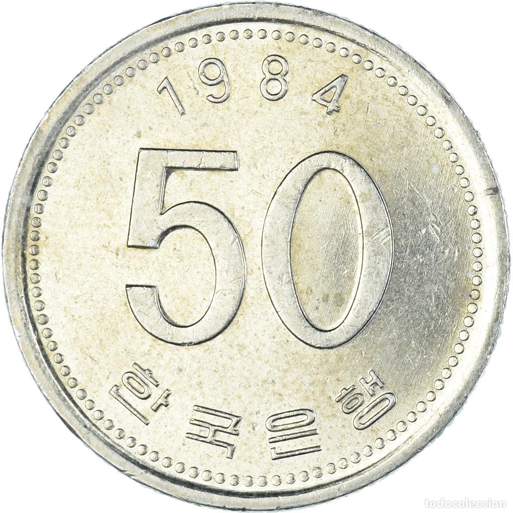 Monedas antiguas de Asia: [#1467511] Moneda, COREA DEL SUR, 50 Won, 1984 - Foto 2