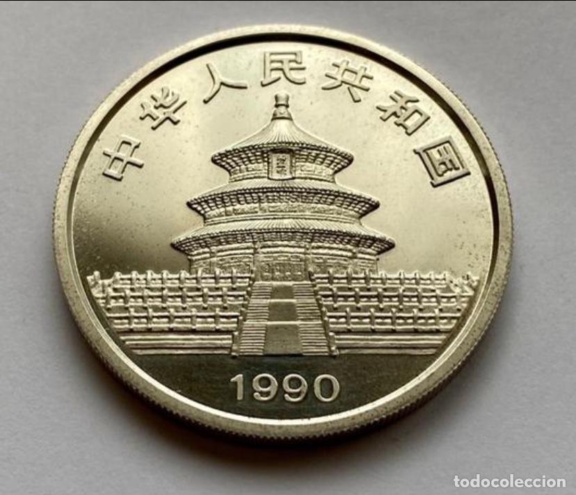 Monedas antiguas de Asia: CHINA PANDA A&Ntilde;O 1990 - Foto 2