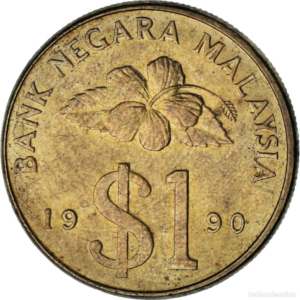 Monedas antiguas de Asia: [#1380109] Malasia, Ringgit, 1990 - Foto 2