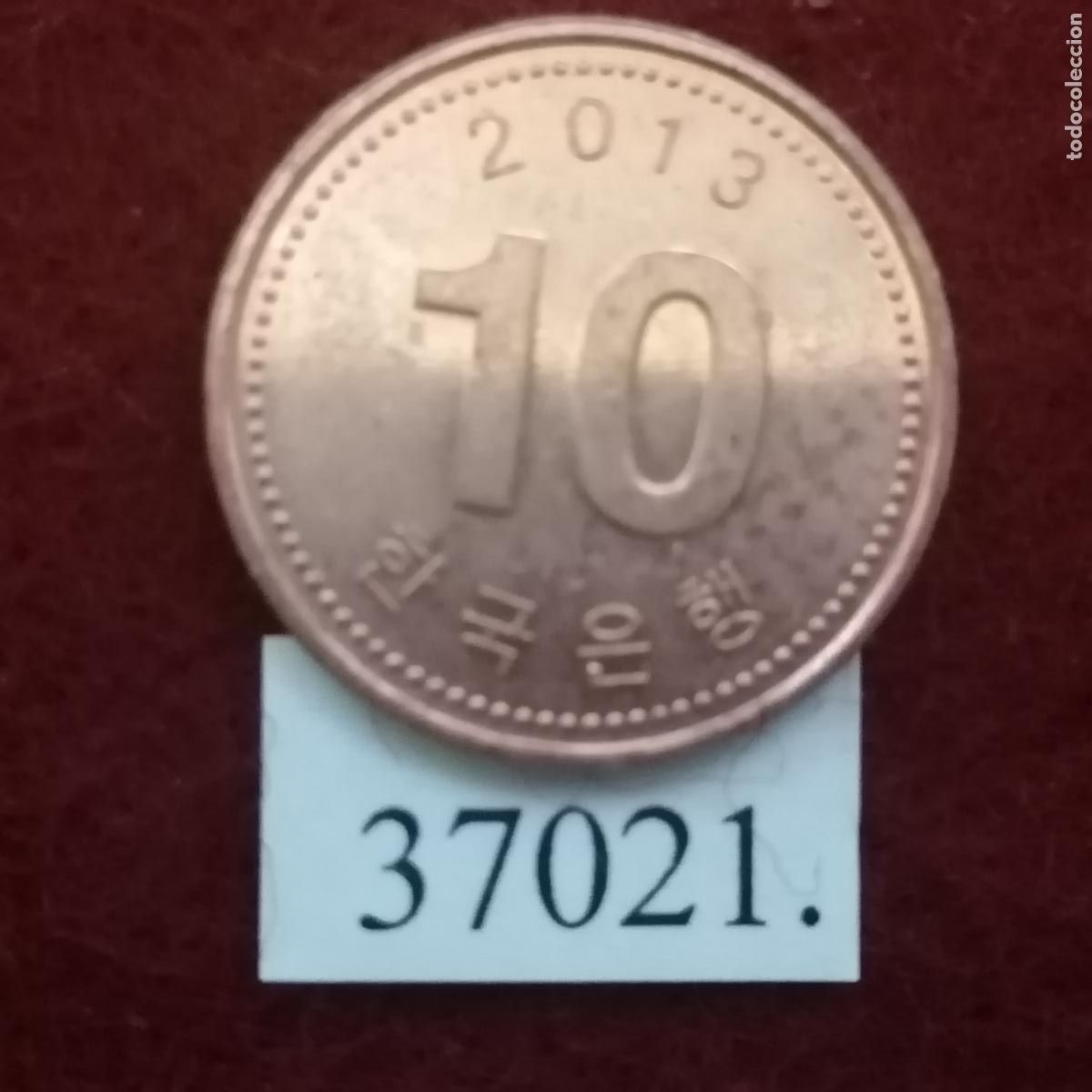 Monedas antiguas de Asia: Corea Sur 10 centimos 2013, Korea - Foto 2