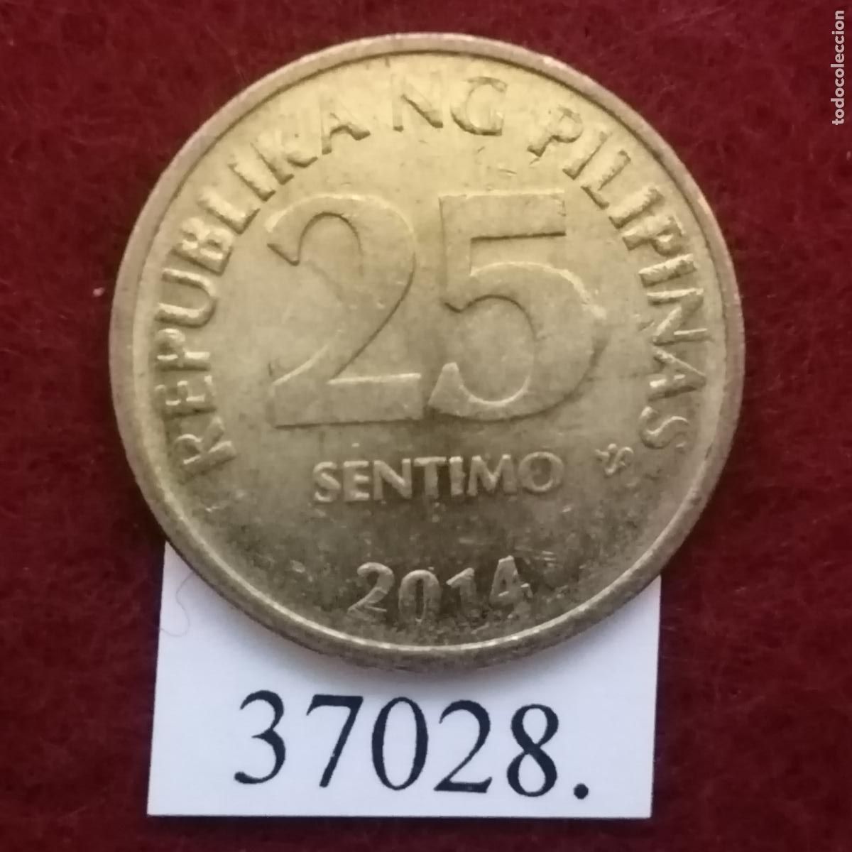 Monedas antiguas de Asia: Filipinas 125 c&eacute;ntimos 2017 - Foto 1
