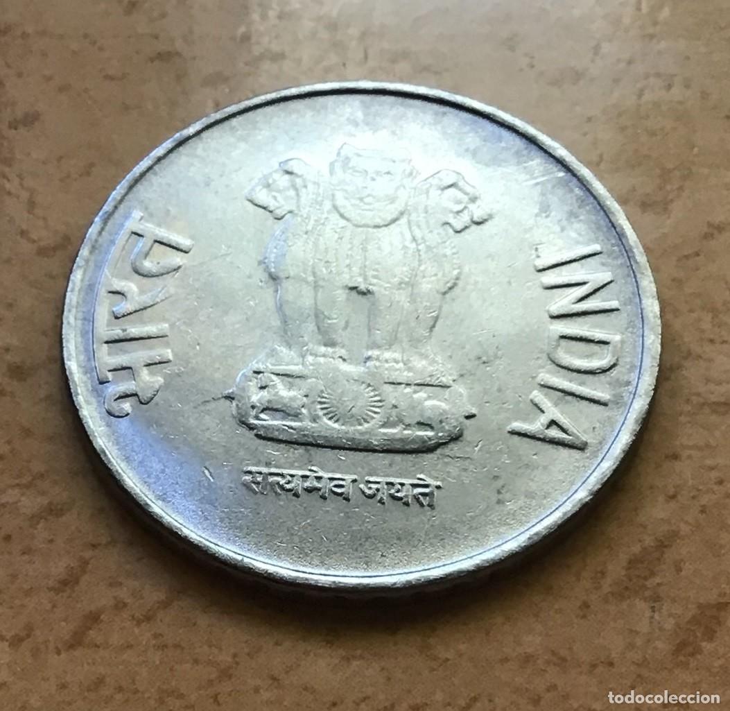 Monedas antiguas de Asia: 2 rupias de India. A&ntilde;o 2014 - Foto 2