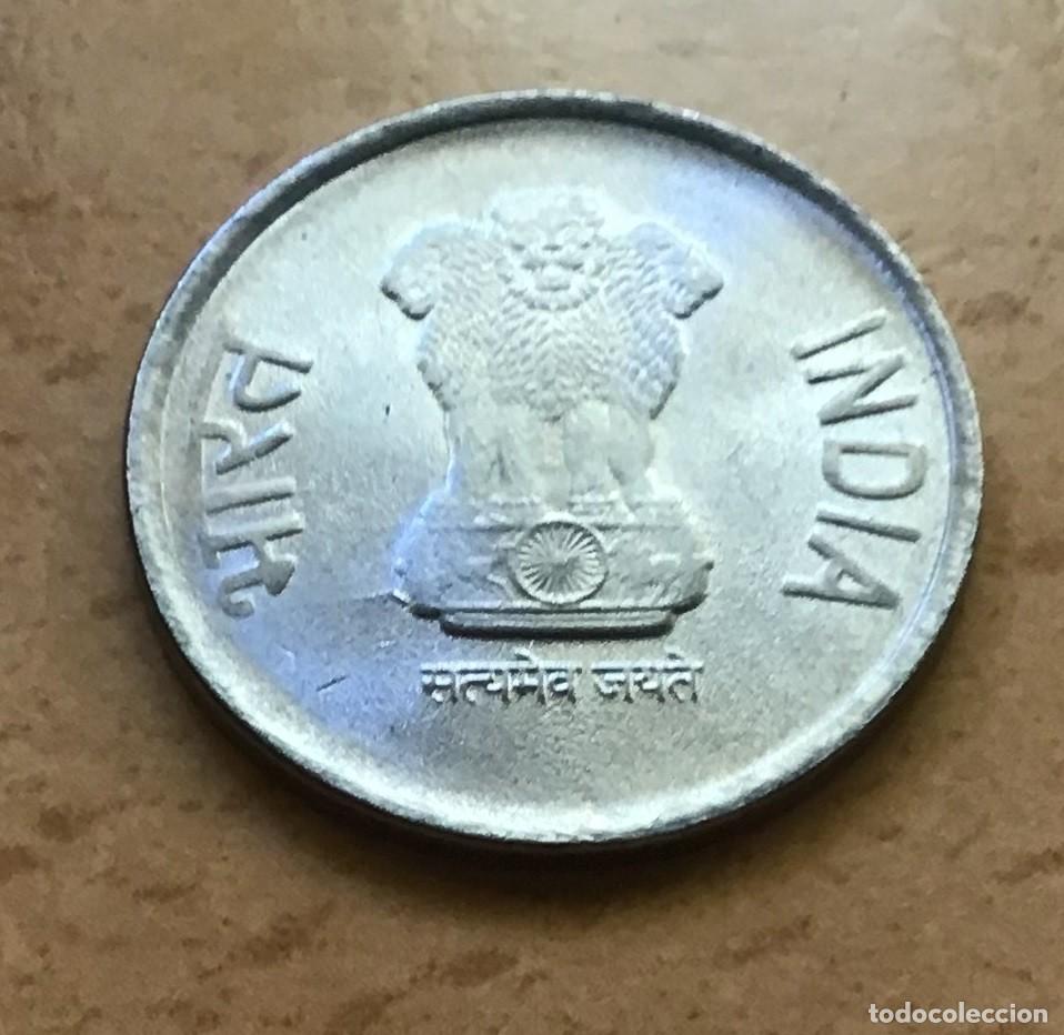 Monedas antiguas de Asia: 1 rupia de India. A&ntilde;o 2018 - Foto 2