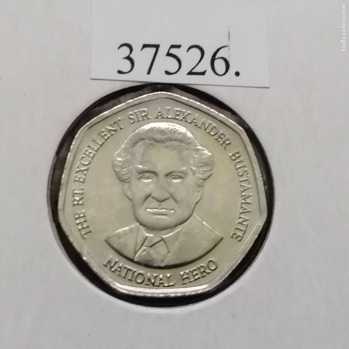 Monedas antiguas de Asia: Jamaica 1 d&oacute;lar 1995 - Foto 2