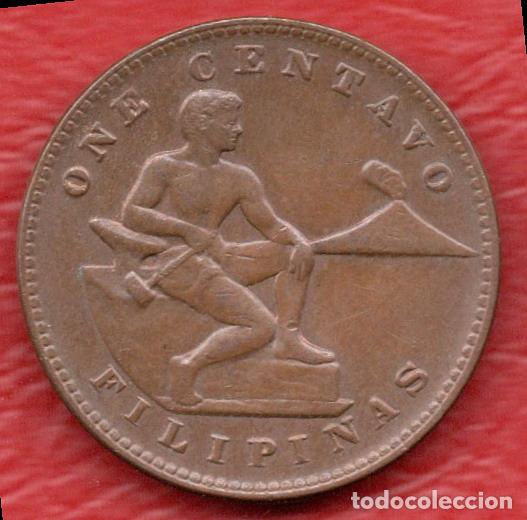 Monedas antiguas de Asia: FILIPINAS - 1 CENTAVO 1933 - Foto 1