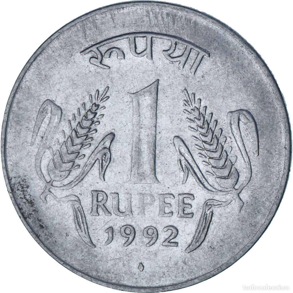 Monedas antiguas de Asia: [#1383742] India, Rupee, 1992 - Foto 2