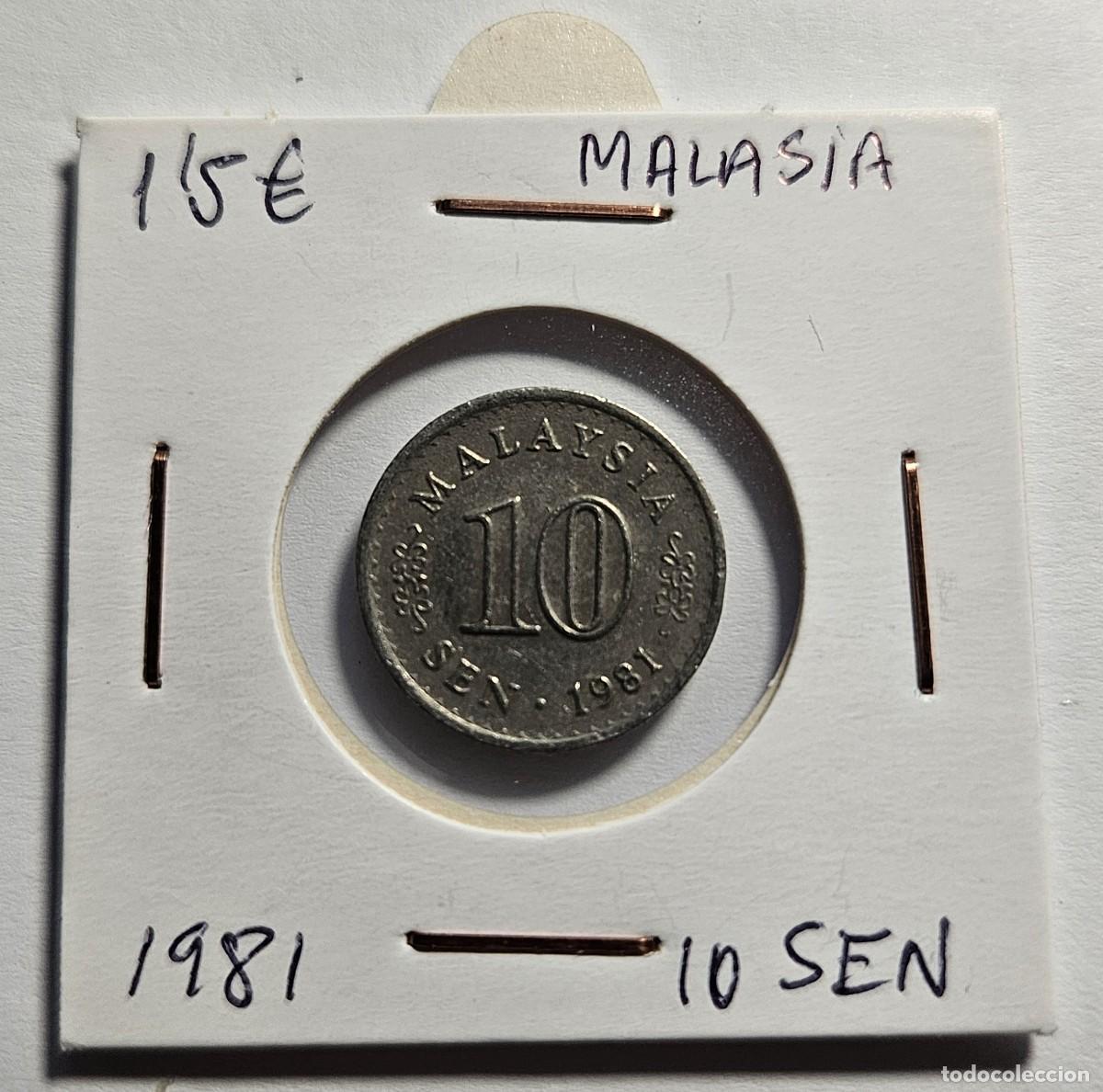 Monedas antiguas de Asia: MONEDA DE MALASIA 1981 &rdquo;10 SEN&rdquo; - Foto 1