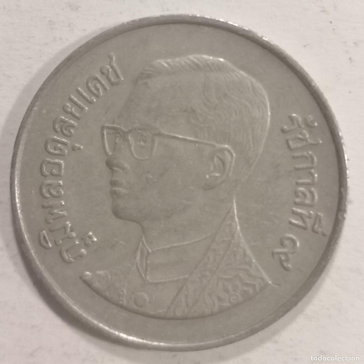 Monedas antiguas de Asia: MONEDA TAILANDIA 1997 - 1 BATH - Foto 2