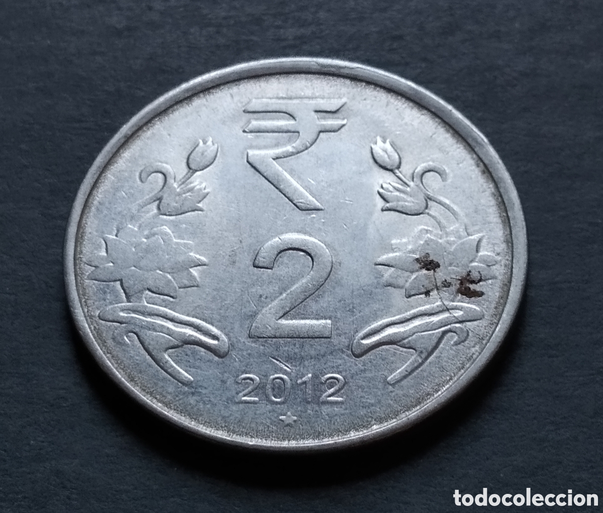 Monedas antiguas de Asia: MONEDA - INDIA 2 RUPIAS 2012 - Foto 3