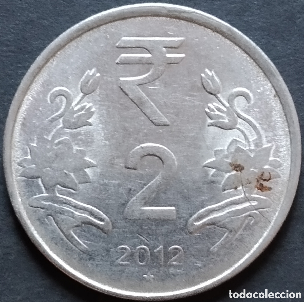 Monedas antiguas de Asia: MONEDA - INDIA 2 RUPIAS 2012 - Foto 1