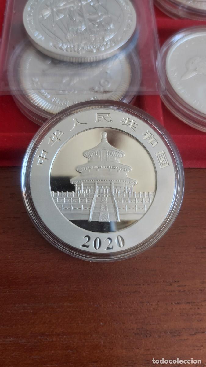 Monedas antiguas de Asia: Onza plata China Panda 2020 - Foto 2