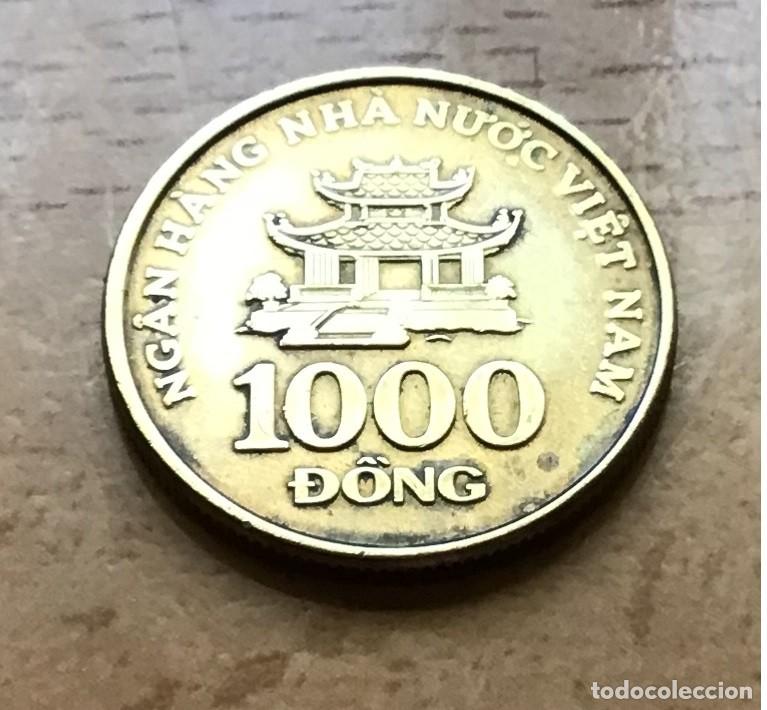 Monedas antiguas de Asia: 1000 dong de Vietnam. A&ntilde;o 2003