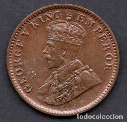 Monedas antiguas de Asia: INDIA - 1/4 de ANNA - 1936 - Foto 2